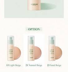 SKINFOOD White Grape Fresh Up Foudnation 23 Sand Beige (30ml)