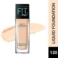 Fit Me Matte And Poreless Foundation 120 (30ml)