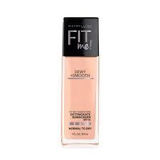 Maybelline Fit Me Dewy+Smooth Foundation- Nude Beige 125 (30ml)