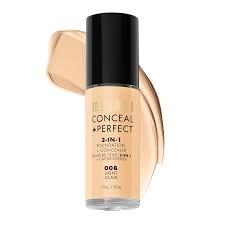 MILANI CONCEAL PERFECT 2IN1 FOUNDATION 08 Warm Sand (30ml)
