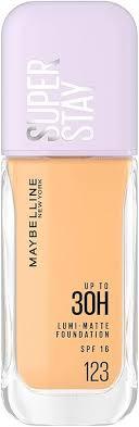 Maybelline New York Super Stay Lumi-Matte Foundation Makeup Shade - 123 (35ml)