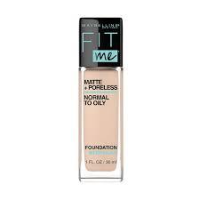 Maybelline Fit Me Matte + Poreless Foundation- Classic Ivory 120 (30ml)
