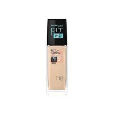 Maybelline Fit Me Matte + Poreless Foundation Light Beige 118 (30ml)