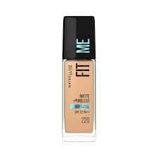 Maybelline Fit Me Matte + Poreless Foundation- Natural Beige 220 (30ml)