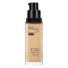 Maybelline Fit Me Matte + Poreless Foundation- Warm Nude 128 (30ml)