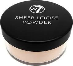 W7 Sheer Loose Powder (Ivory)  (16gm)