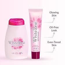 White Tone Face Powder + Cream Combo  (-)