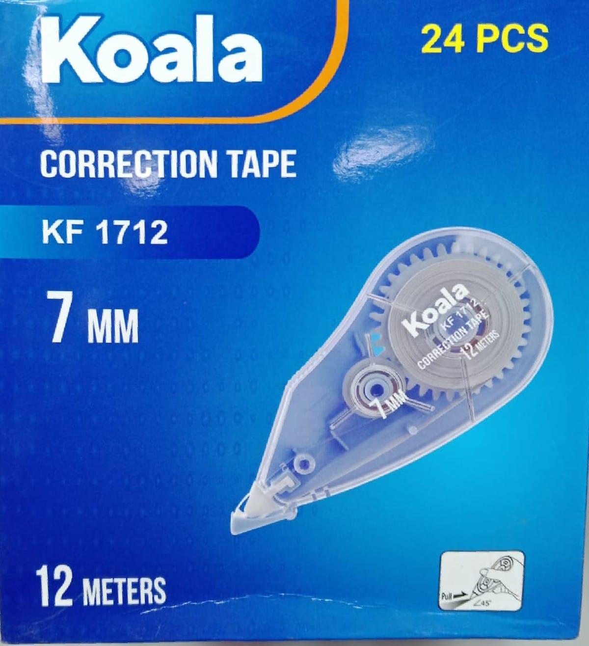 Koala Correct Tape 7 mm 12 meter kf 1712 per piece