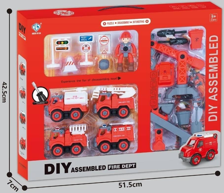 DIY Assembled Fire Department